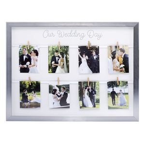 NWT Kate & Milo Keepsake “Our Wedding Day” Collage Picture Frame NEW